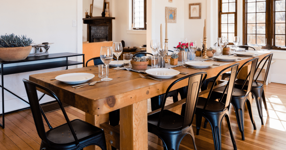 wood furniture dining set care tips