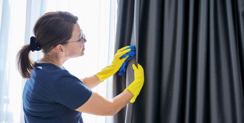 cleaning window treatments