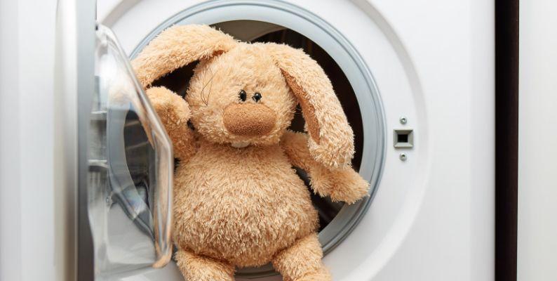 Machine wash a stuffed animal