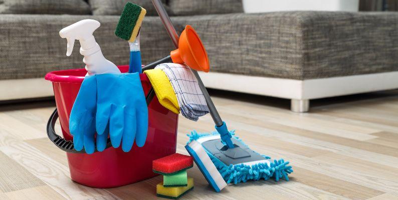 clean your spring cleaning tools